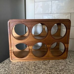 Threshold Acacia Wine Rack (stackable)